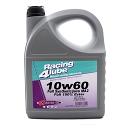 Afbeelding van Eigen merk motorolie - 5 liter RS4 Racing Lube 10w60  Synthetic