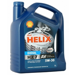Afbeelding van Shell motorolie - 5 liter helix diesel hx7 av (va) 5w30
