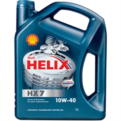 Afbeelding van Shell motorolie - 5 liter helix hx7 10w40
